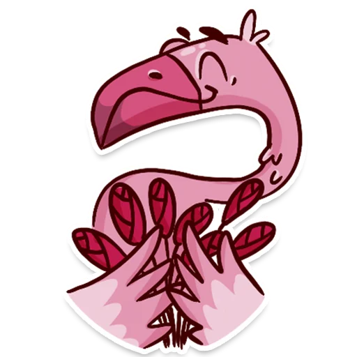 🦩 Стикер «Flamingo» для Telegram
