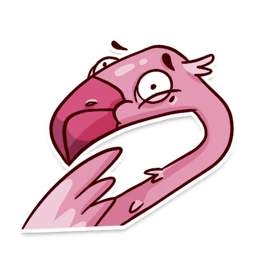 🤢 Стикер «Flamingo» для Telegram