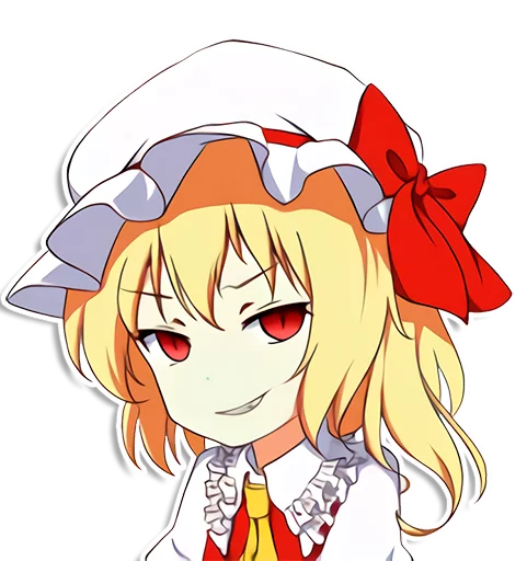 Стикерпак the most kawaii stickers in the world (Flandre) для Telegram — скачать
