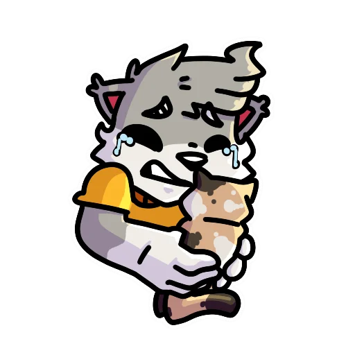 😿 Стикер «Flazin77» для Telegram