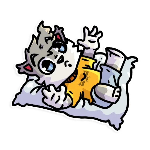 👶 Стикер «Flazin77» для Telegram