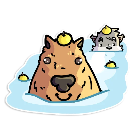 🦫 Стикер «Flazin7» для Telegram