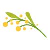 🌿 Эмодзи «flowers - цветы» для Telegram