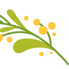 🌿 Эмодзи «flowers - цветы» для Telegram