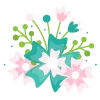 🌿 Эмодзи «flowers - цветы» для Telegram