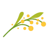 🌿 Эмодзи «flowers - цветы» для Telegram