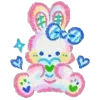 🐇 Эмодзи «𝑓𝑙𝑜𝑝𝑝𝑖» для Telegram