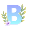 🔠 Эмодзи «цветочный набор, в одном стиле в разных цветах» для Telegram