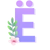 🔠 Эмодзи «Цветочный 6» для Telegram