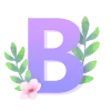 🔠 Эмодзи «Цветочный 6» для Telegram