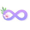 ♾️ Эмодзи «Цветочный 6» для Telegram