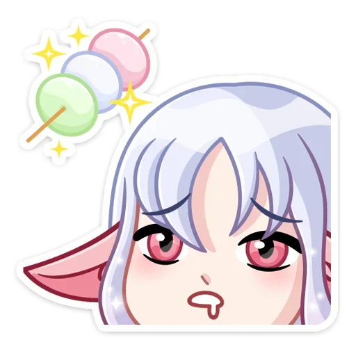 🍬 Стикер «Флоренс» для Telegram