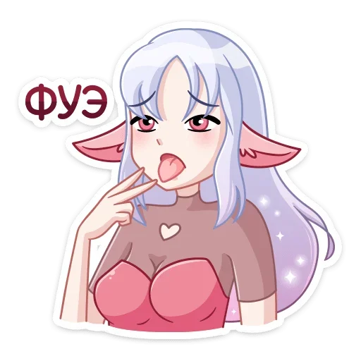 🥴 Стикер «Флоренс» для Telegram
