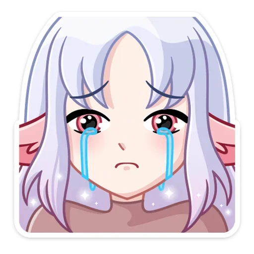 😭 Стикер «Флоренс» для Telegram