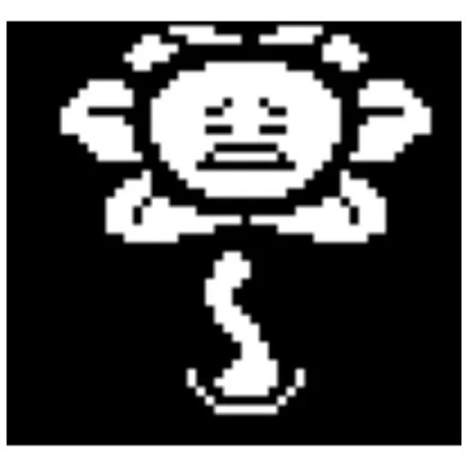 Стикерпак flowey Undertale для Telegram — скачать