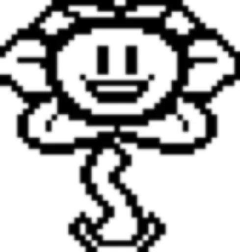 😄 Стикер «flowey Undertale» для Telegram