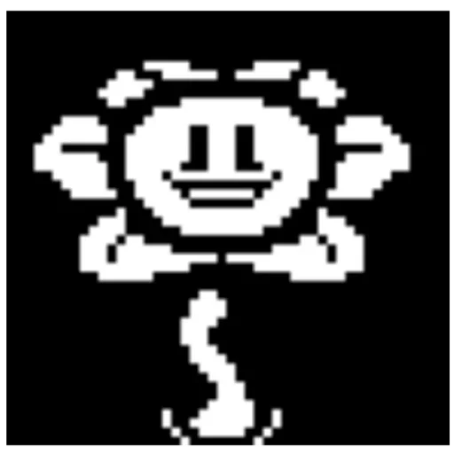 😁 Стикер «flowey Undertale» для Telegram