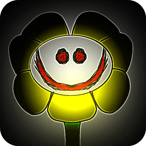 🙂 Стикер «flowey Undertale» для Telegram