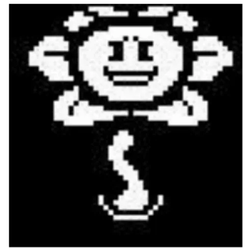 😅 Стикер «flowey Undertale» для Telegram