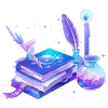 📕 Эмодзи «Набор эмоджи с цветочной магией» для Telegram