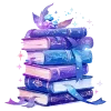📚 Эмодзи «Набор эмоджи с цветочной магией» для Telegram