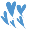 💙 Эмодзи «Розовые буквы и эмодзи с цветами» для Telegram