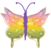 🦋 Эмодзи «Розовые буквы и эмодзи с цветами» для Telegram
