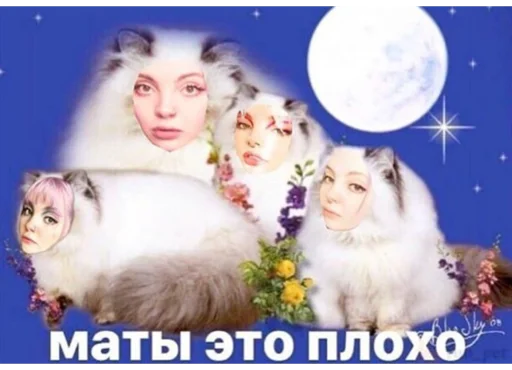 😇 Стикер «дашка каплан» для Telegram