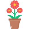 🌺 Эмодзи «Flowers Font» для Telegram