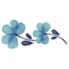 ➖ Эмодзи «Watercolor Flowers» для Telegram