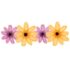 ➖ Эмодзи «Watercolor Flowers» для Telegram