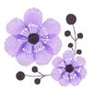 🌸 Эмодзи «Watercolor Flowers» для Telegram