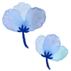 🌼 Эмодзи «Watercolor Flowers» для Telegram
