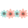 ➖ Эмодзи «Watercolor Flowers» для Telegram