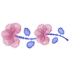 ➖ Эмодзи «Watercolor Flowers» для Telegram
