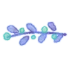 ➖ Эмодзи «Watercolor Flowers» для Telegram