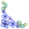 💐 Эмодзи «Watercolor Flowers» для Telegram