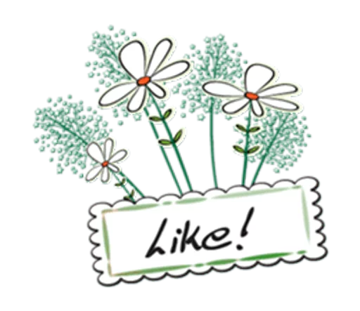 Стикерпак Flowers and greeting card для Telegram — скачать