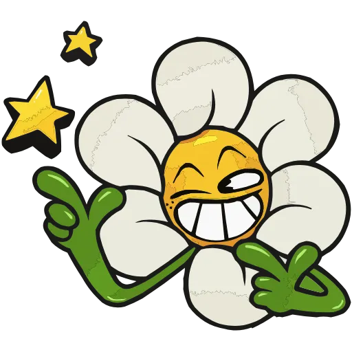 😉 Эмодзи «Набор эмоджи с Цветиком из ВК в качестве» для Telegram