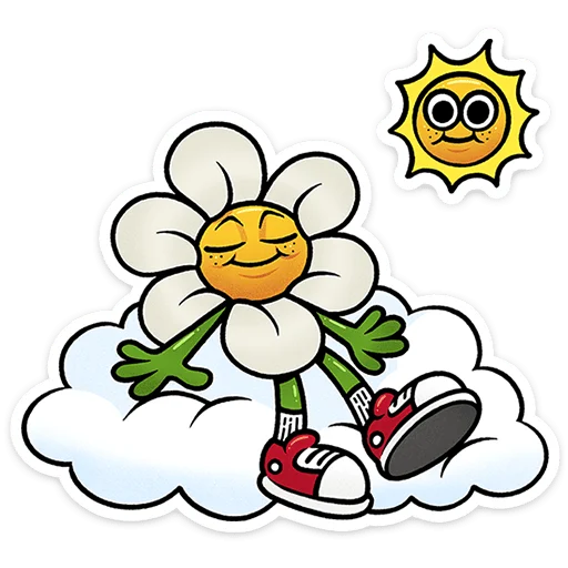 ⭐ Стикер «Цветик» для Telegram