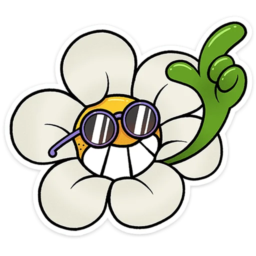 ⭐ Стикер «Цветик» для Telegram