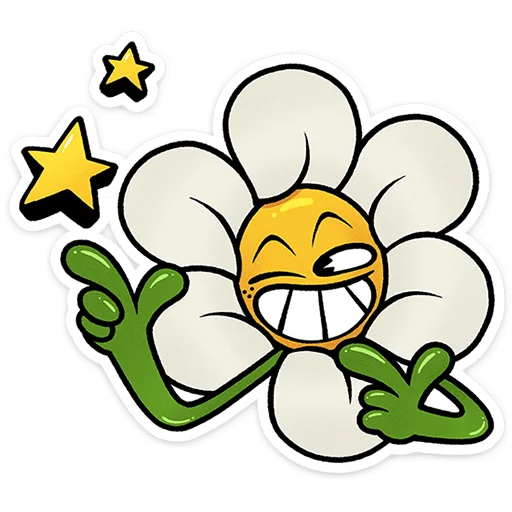 ⭐ Стикер «Цветик» для Telegram