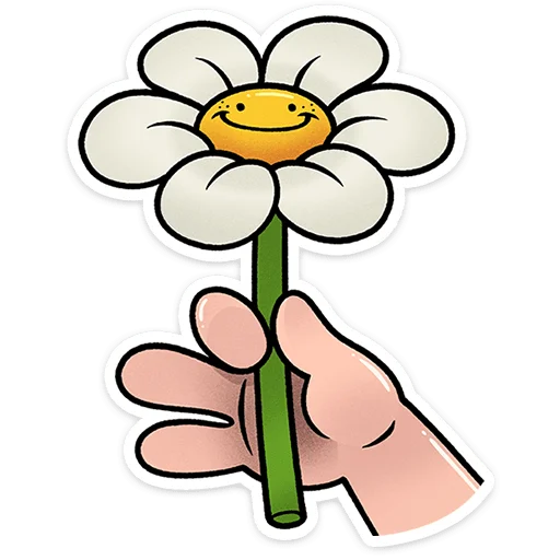 ⭐ Стикер «Цветик» для Telegram