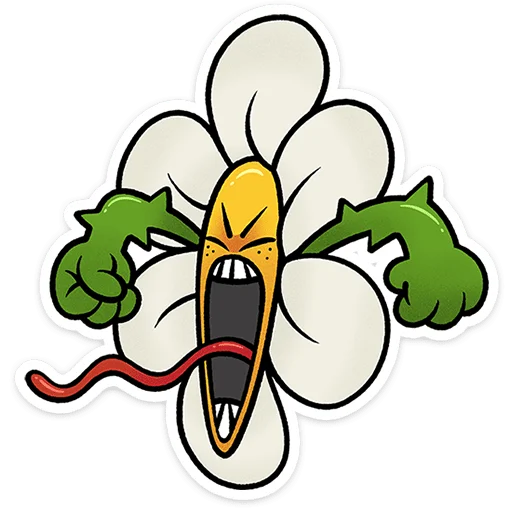 ⭐ Стикер «Цветик» для Telegram