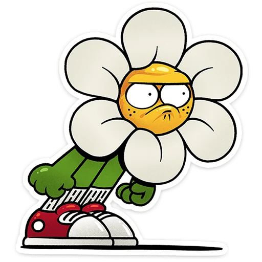 ⭐ Стикер «Цветик» для Telegram