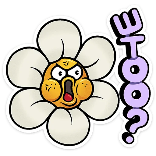 ⭐ Стикер «Цветик» для Telegram