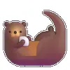 🦦 Эмодзи «fluent emoji #icons» для Telegram