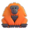 🦧 Эмодзи «fluent emoji #icons» для Telegram