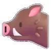 🐗 Эмодзи «fluent emoji #icons» для Telegram
