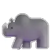 🦏 Эмодзи «fluent emoji #icons» для Telegram